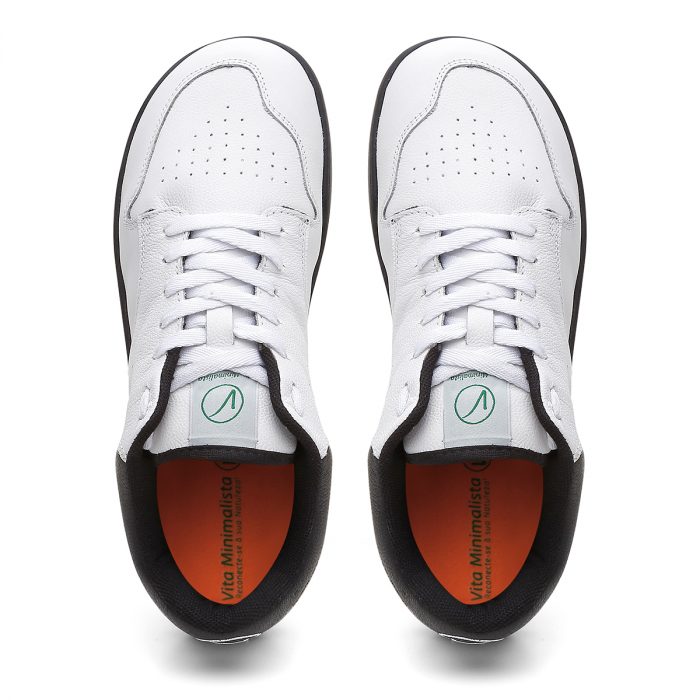 Tênis casual Cão Caramelo - Branco e Preto - Imagem 7