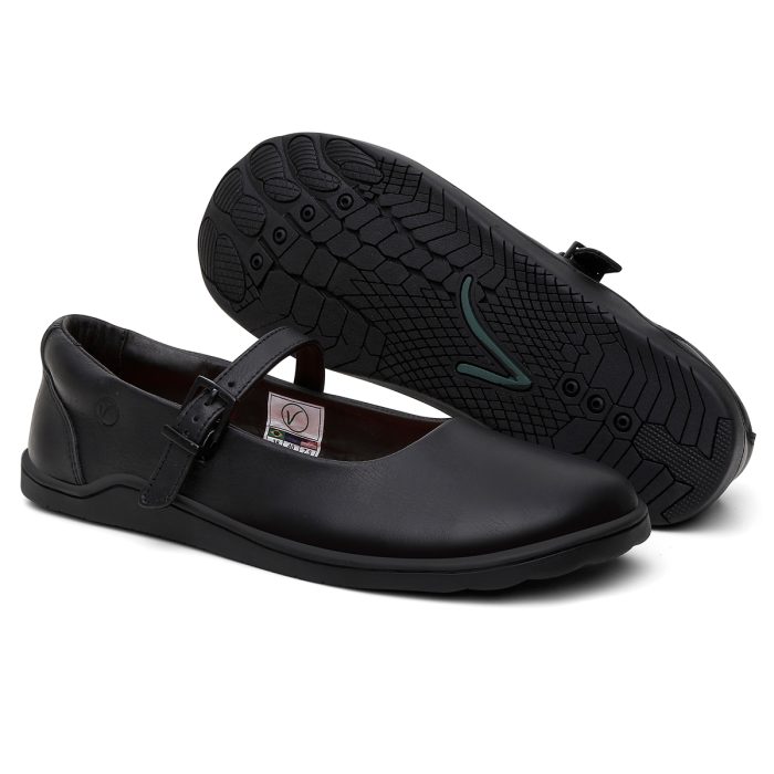 Sapatilha Barefoot Boto-Cor-de-Rosa - Preta - Imagem 7