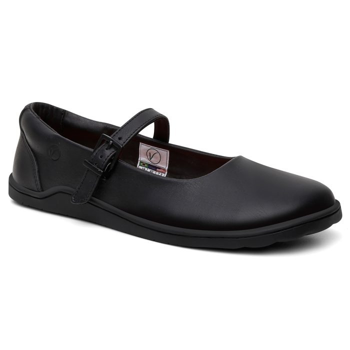 Sapatilha Barefoot Boto-Cor-de-Rosa - Preta - Imagem 5